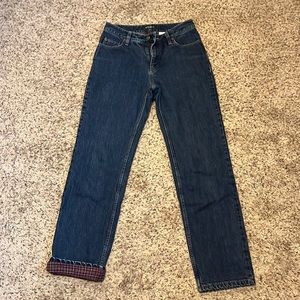 Eddie Bauer 90s Style Fleece-Lined Jeans